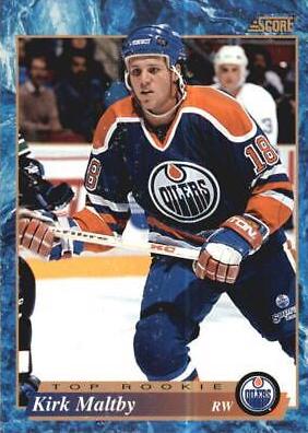 Kirk Maltby #627 Hockey Cards 1993 Score
