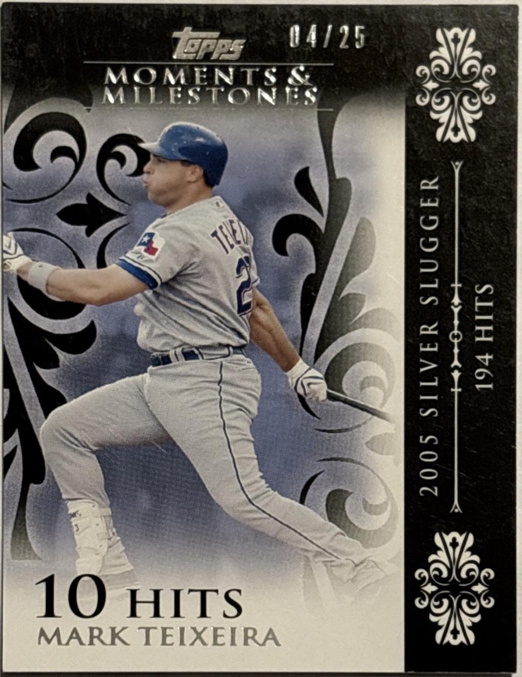 Mark Teixeira [Black] #123