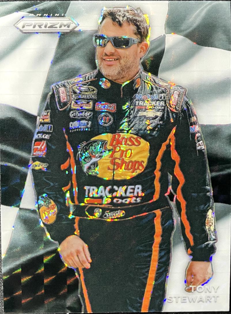 Tony Stewart #CF7 Racing Cards 2021 Panini Prizm Checkered Flag