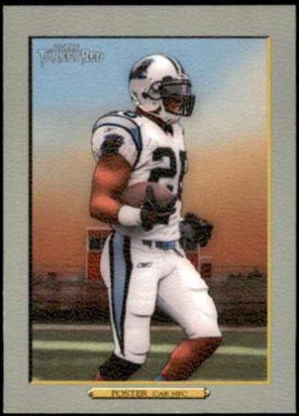 Deshaun Foster #5 Football Cards 2006 Topps Turkey Red