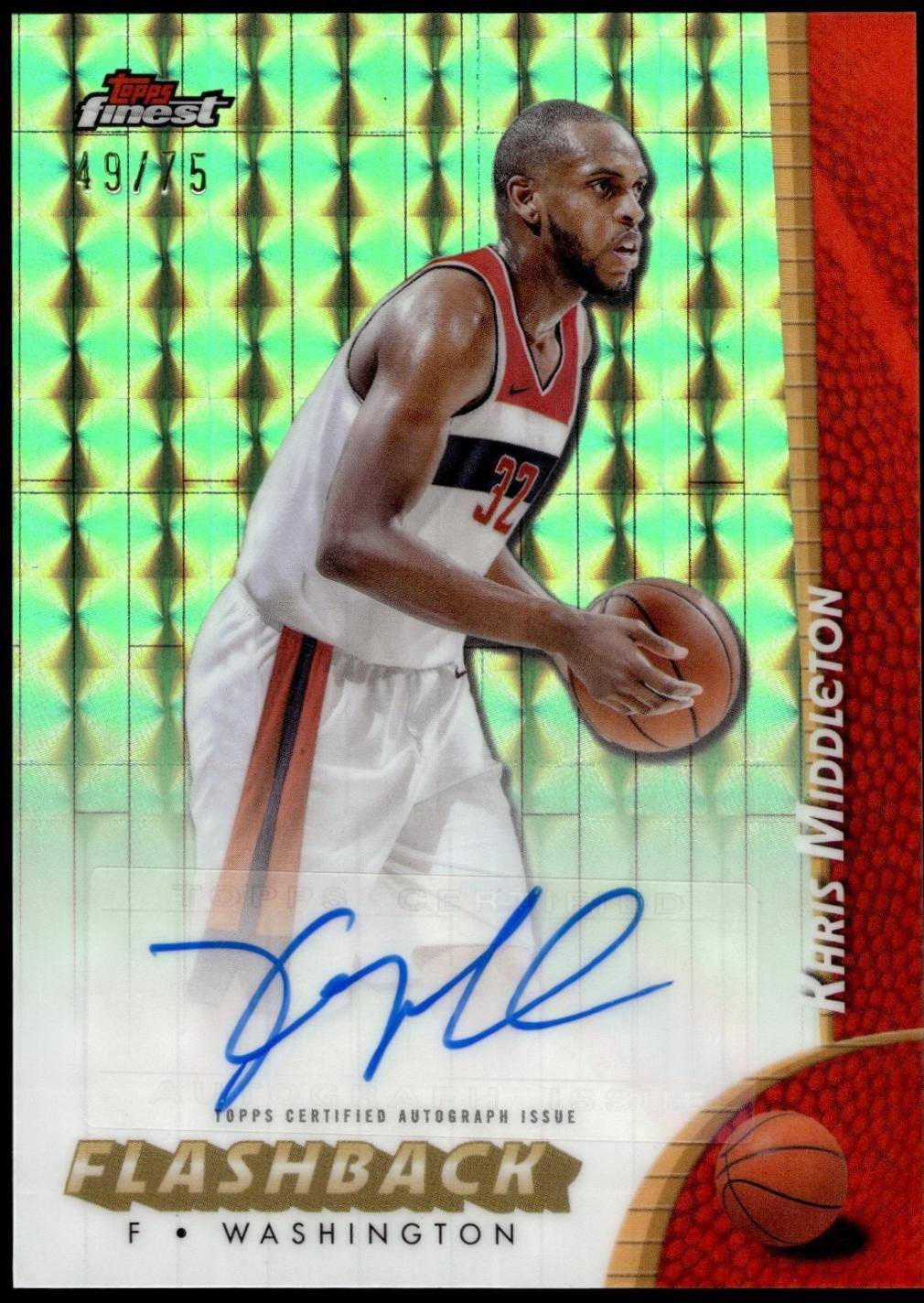 Khris Middleton [Green Geometric] #FBA-KMD
