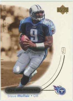 Steve McNair #58 Football Cards 2000 Upper Deck Ovation