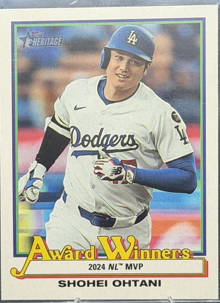 Shohei Ohtani #AW-1 Prices | 2025 Topps Heritage High Number Award