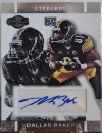 Dallas Baker #RA-DBA Football Cards 2007 Topps CO Signers Rookie CO Signer Autographs