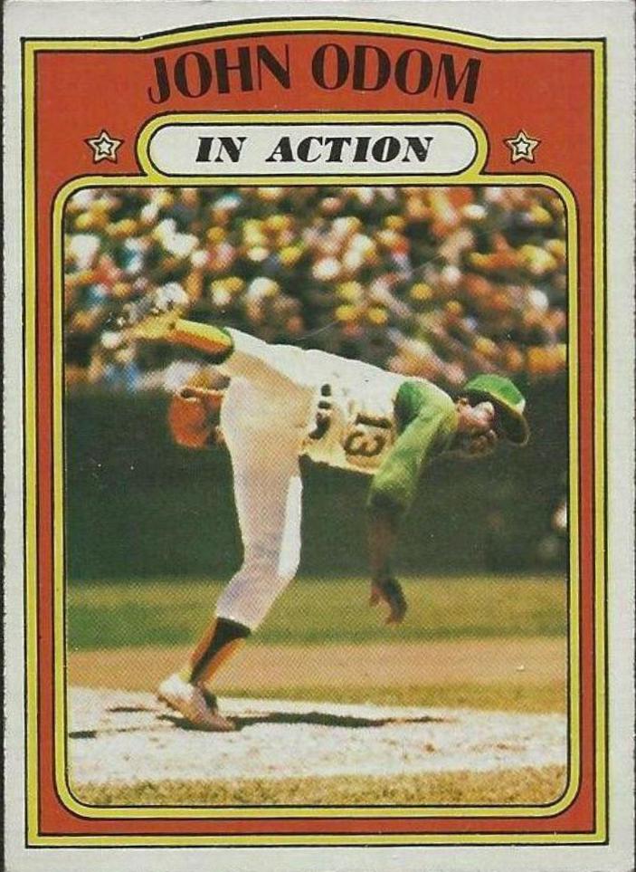 1972 John Odom [In Action] #558