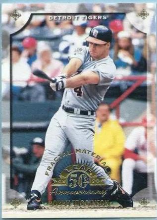 Bobby Higginson #116 Baseball Cards 1998 Leaf Fractal Materials
