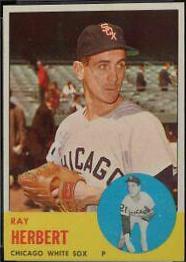 Ray Herbert (1963 Topps)