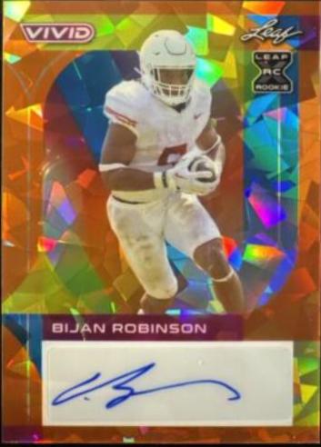 Bijan Robinson [Crystal Orange] #BA-BR1
