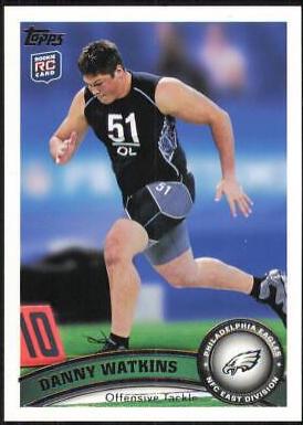 Danny Watkins #43 Football Cards 2011 Topps