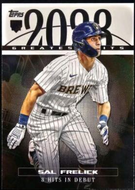 Sal Frelick #23GH-29 Baseball Cards 2024 Topps Greatest Hits