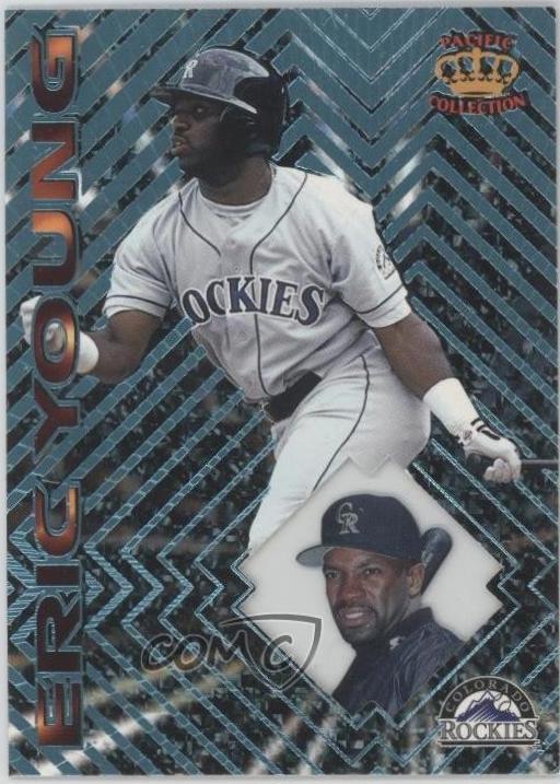 Eric Young #99 1997 Pacific Crown Collection Baseball