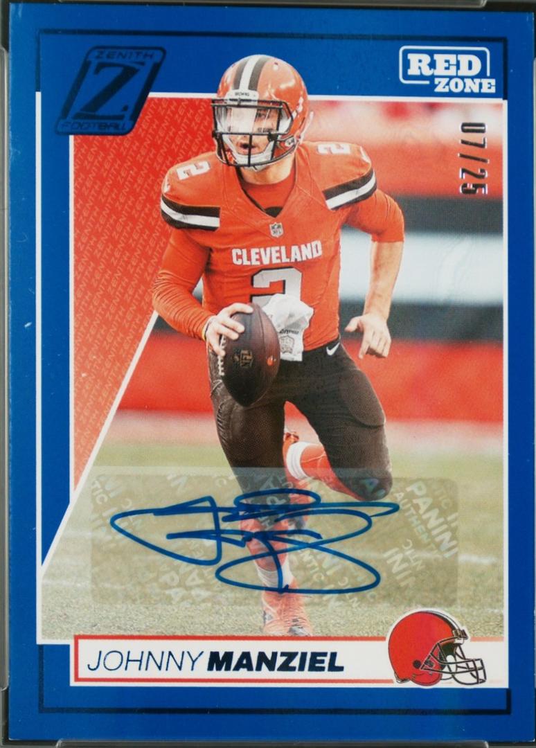 Johnny Manziel [Blue Red Zone] #24
