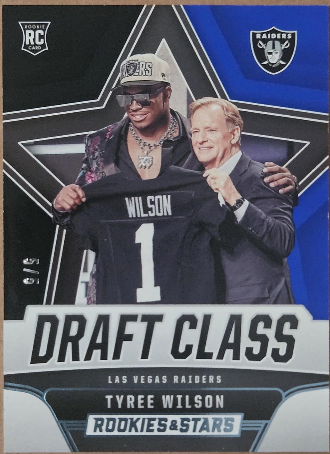 Tyree Wilson [Black Blue] #DC-17