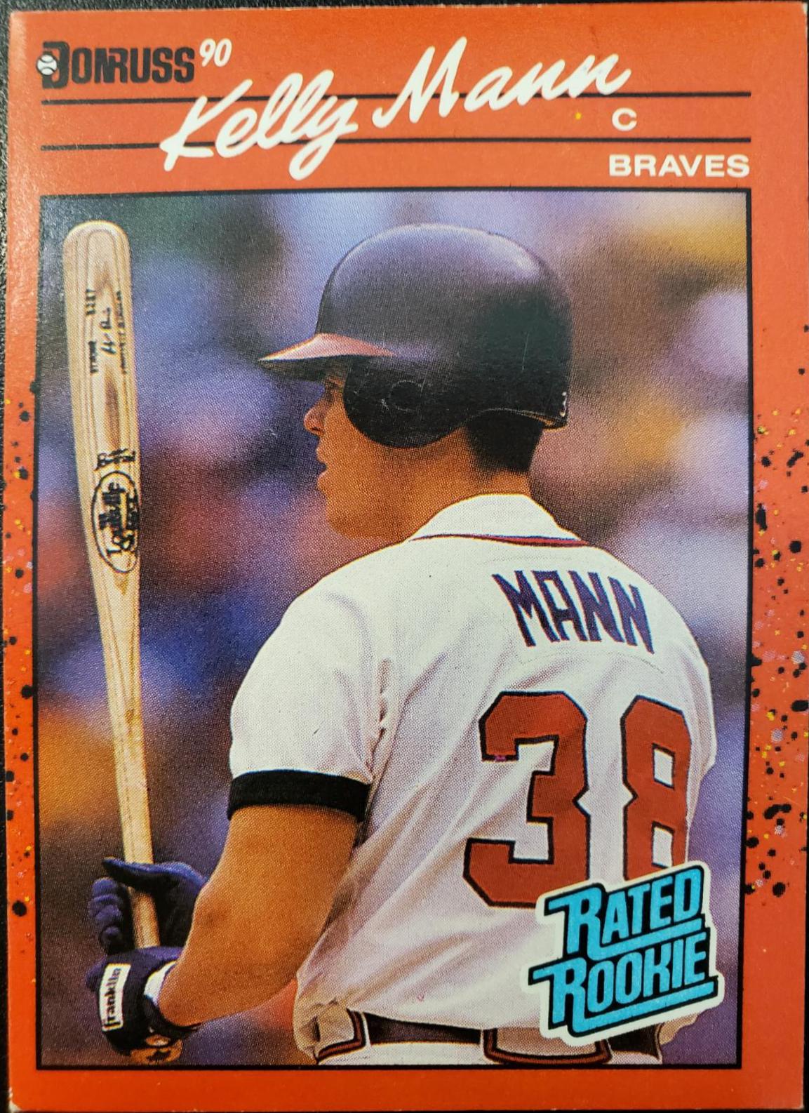 Kelly Mann #46 Baseball Cards 1990 Donruss Aqueous Test