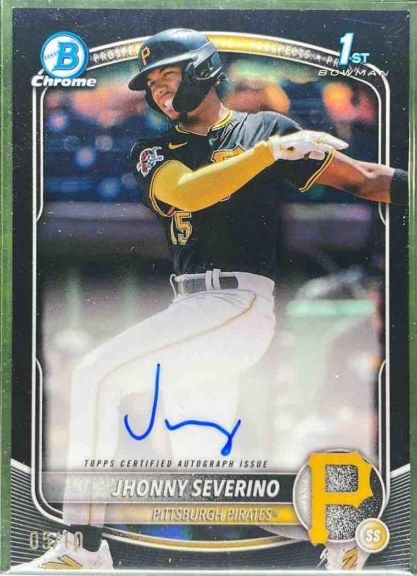 Jhonny Severino [Black Refractor] #CPA-JS