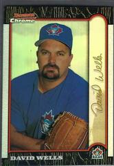 David Wells [Refractor] #252 Baseball Cards 1999 Bowman Chrome Gold Prices