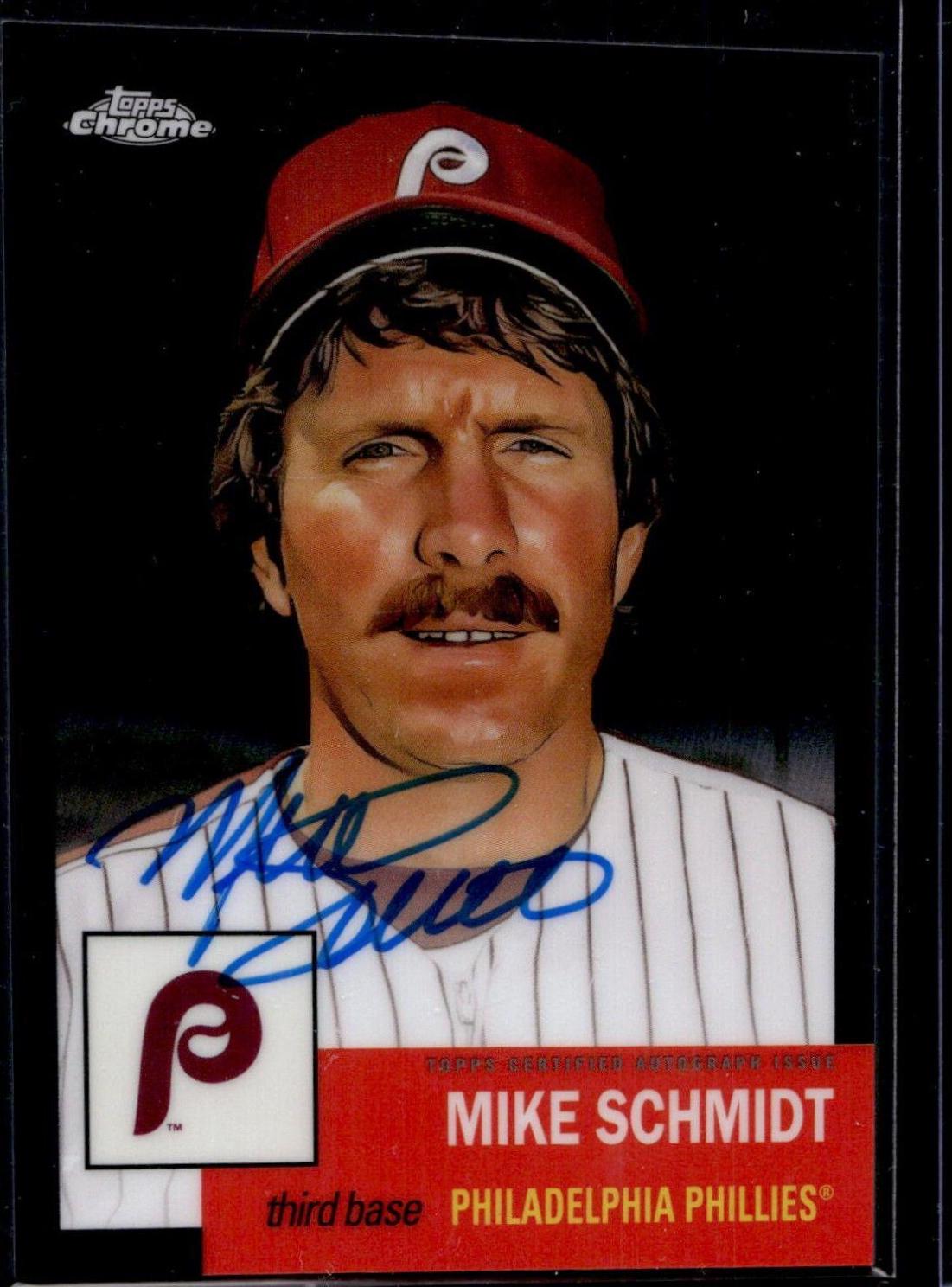 Mike Schmidt [Black Refractor] #CPA-MS