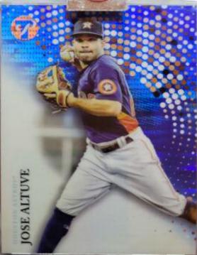 Jose Altuve [Encased Blue Refractor] #14