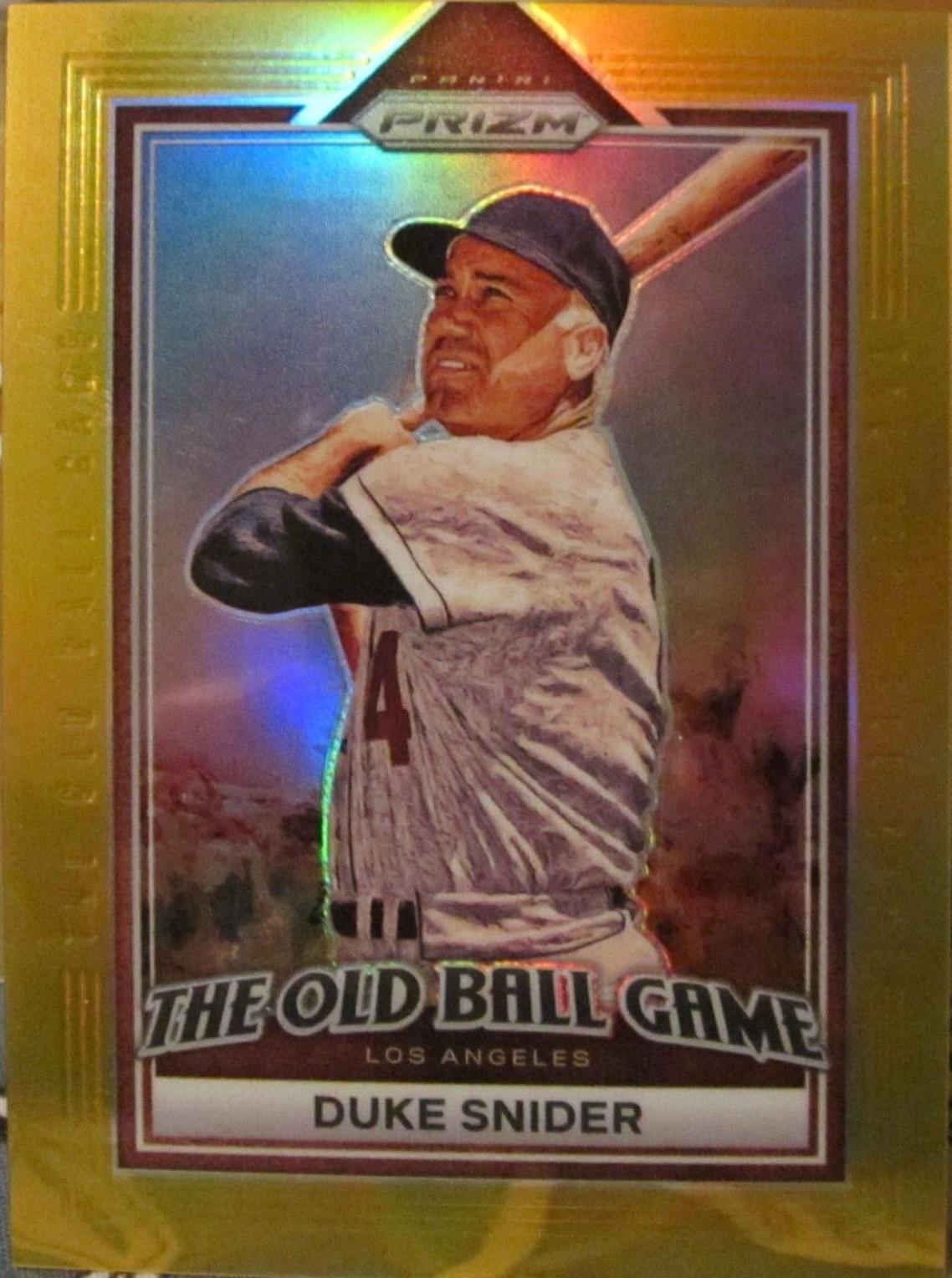 Duke Snider [Gold] #OBG7