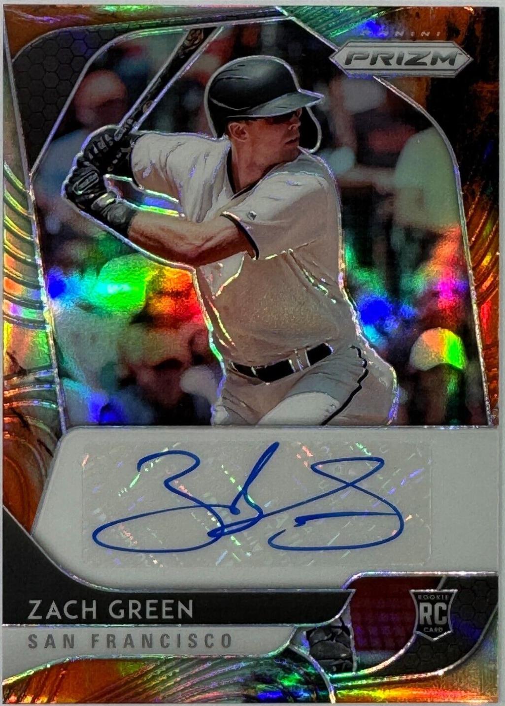 Zach Green [Cosmic Haze Prizm] #RA-ZA