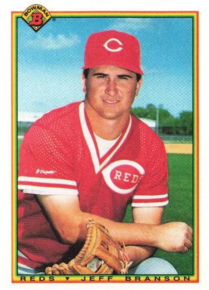 Jeff Branson #52 Baseball Cards 1990 Bowman