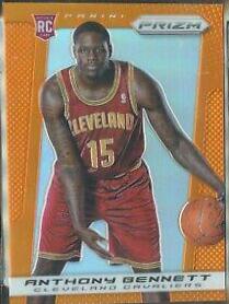 Anthony Bennett [Orange Prizm] #271