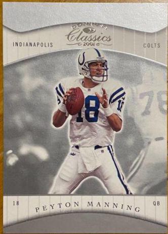 Peyton Manning #37 2001 Panini Donruss Classics Football