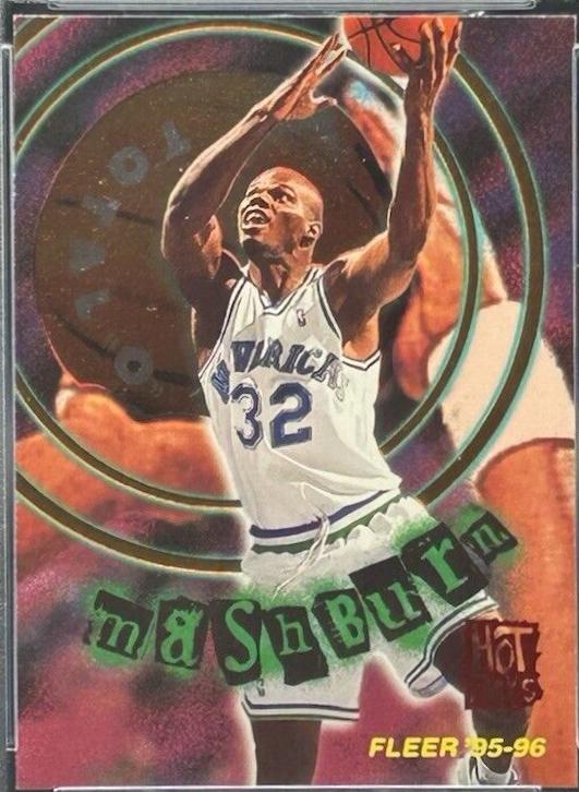 Jamal Mashburn #3 Basketball Cards 1995 Fleer Total O Hot Pack