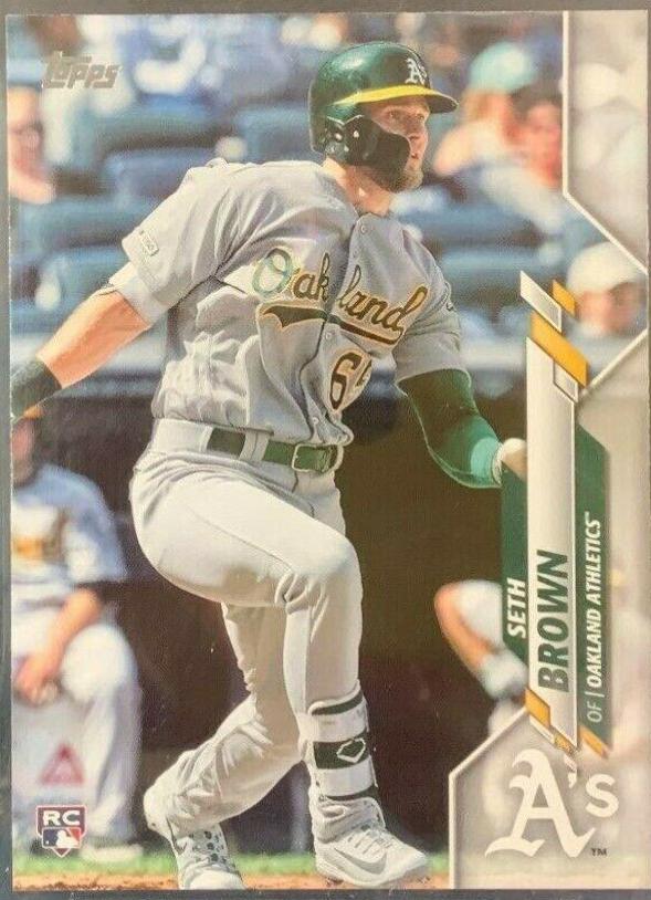 Seth Brown #123 Baseball Cards 2020 Topps