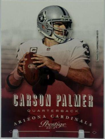 Carson Palmer #1 Football Cards 2013 Panini Prestige