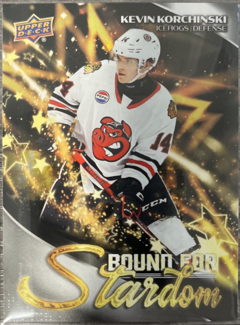 Kevin Korchinski #BFS-6 2024 Upper Deck Ahl Bound For Stardom Hockey