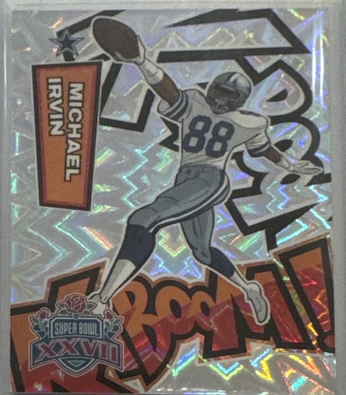 Michael Irvin #5 Prices | 2025 Panini Absolute Kaboom Super Bowl