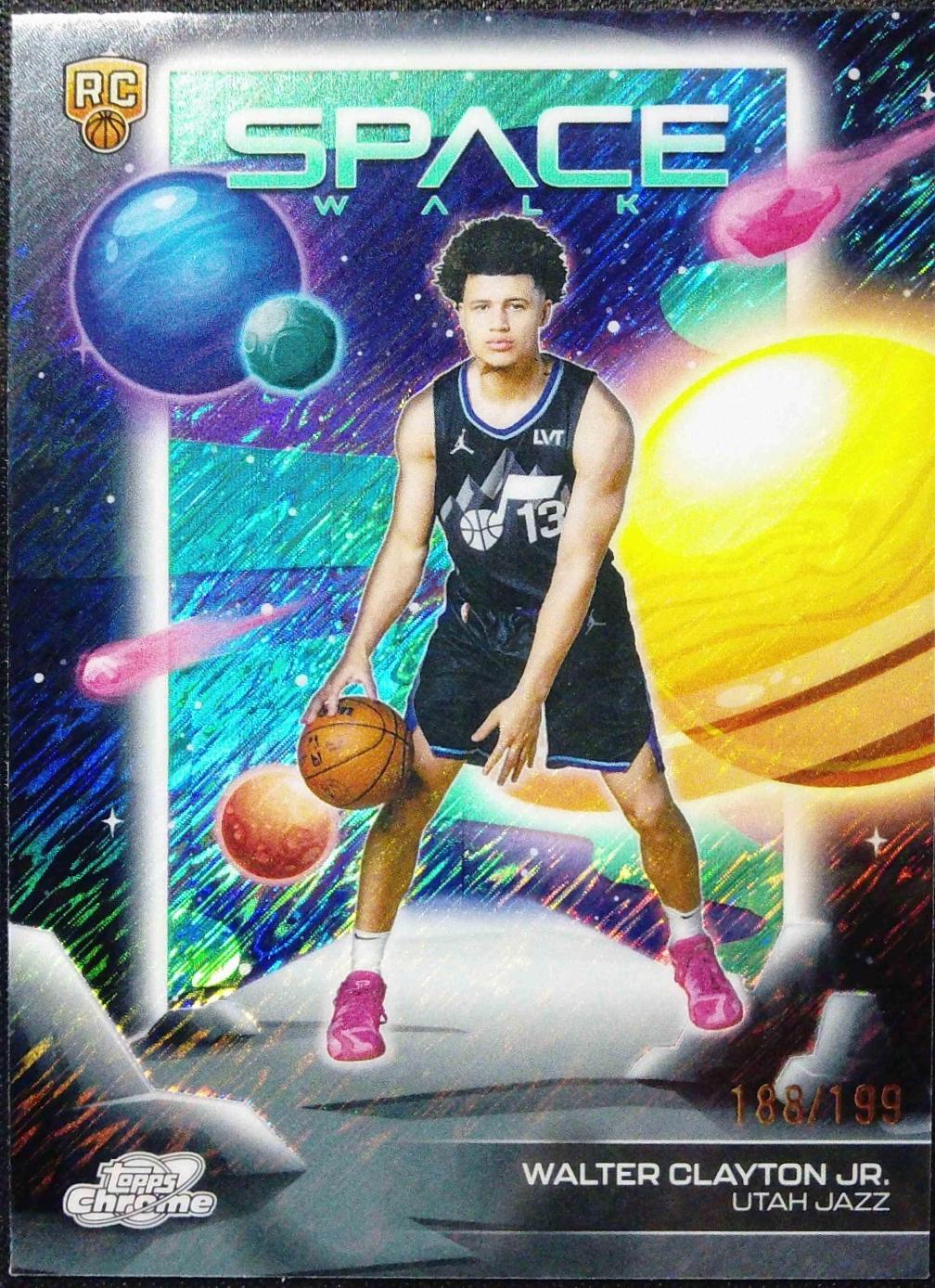 Walter Clayton Jr. [Aqua Equinox Refractor] #SW-10