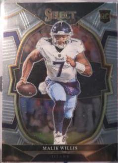 Malik Willis #38 Football Cards 2022 Panini Select