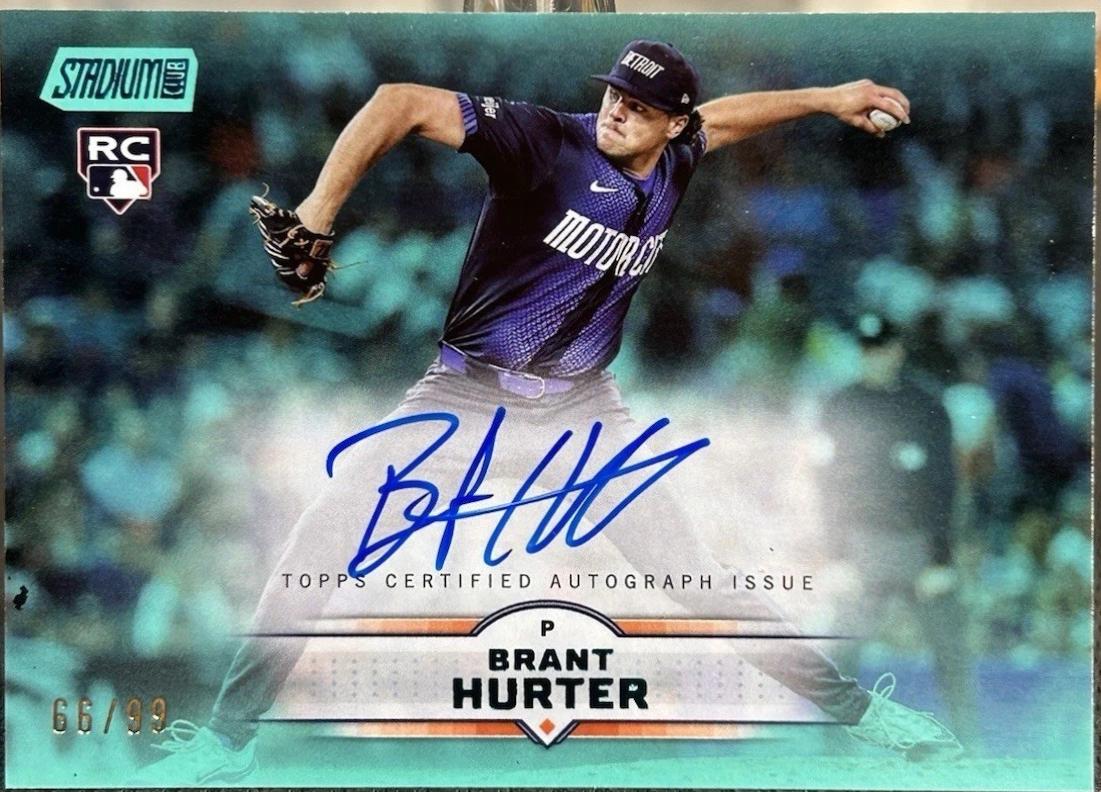 Brant Hurter [Turquoise] #SCBA-BH Prices | 2025 Topps Stadium Club ...