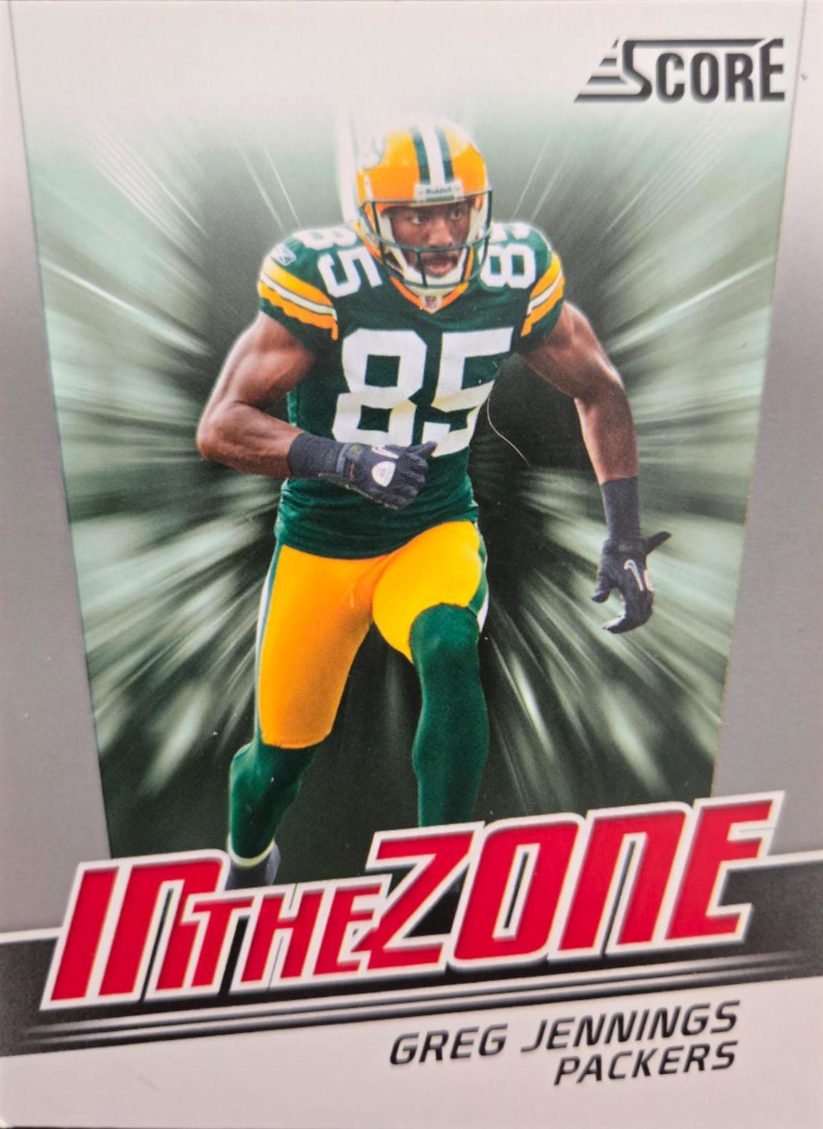 Greg Jennings #10 Football Cards 2011 Panini Score in the Zone