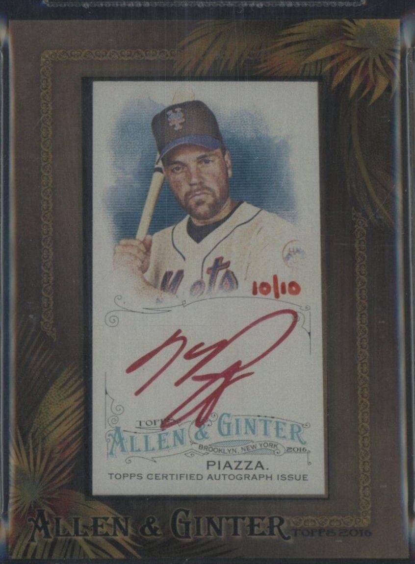 Mike Piazza [Red Ink] #AGA-MP