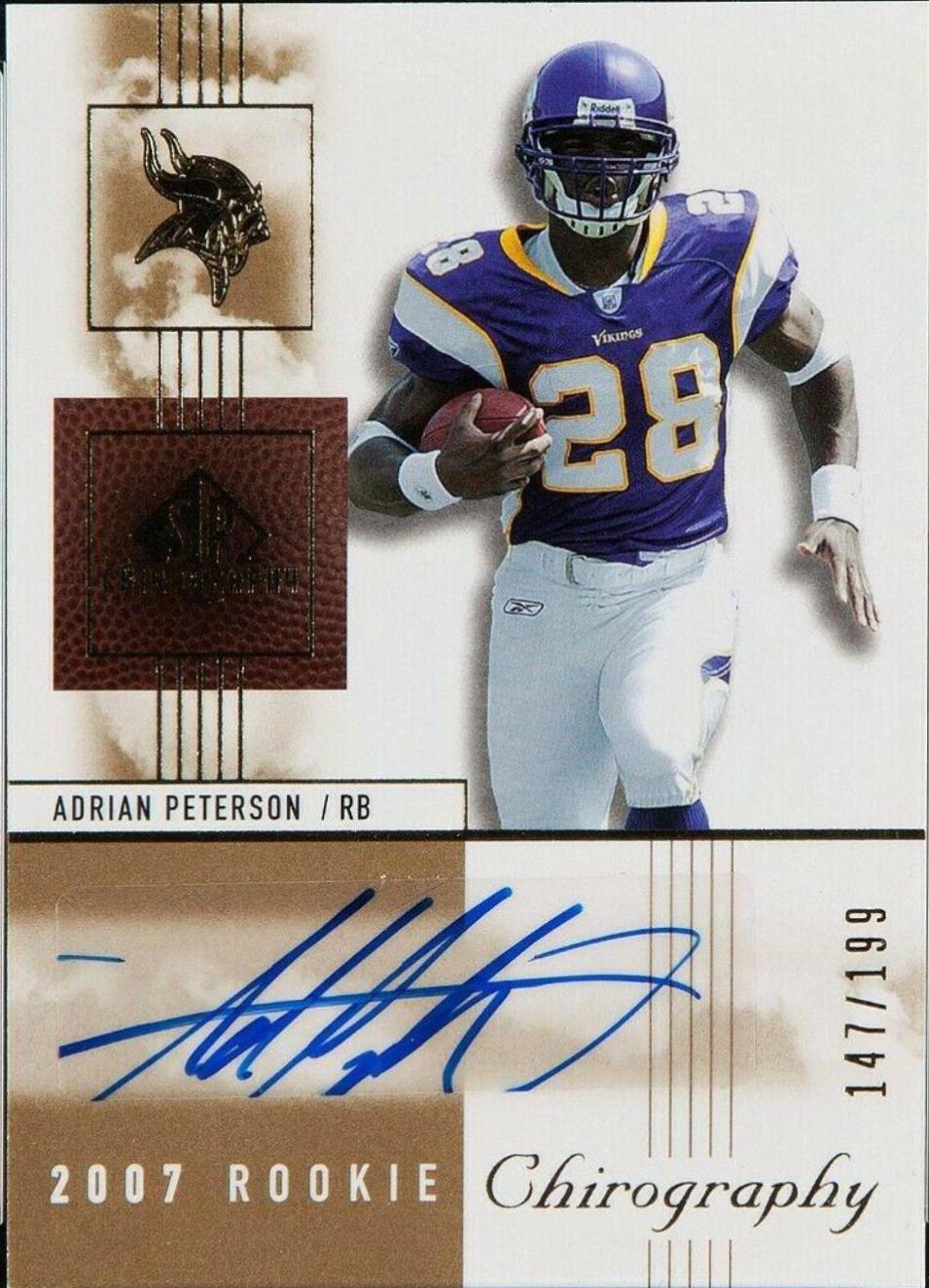 Adrian Peterson [Autograph] #101
