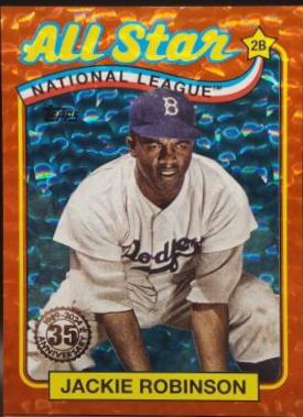 Jackie Robinson [Orange Foil] #89ASB-44