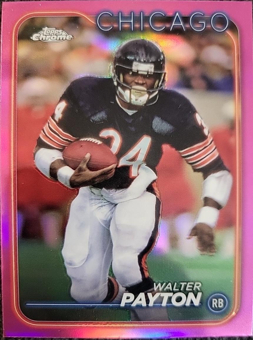 Walter Payton [Pink Refractor] #23