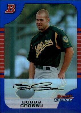 Bobby Crosby [Blue Refractor] #117