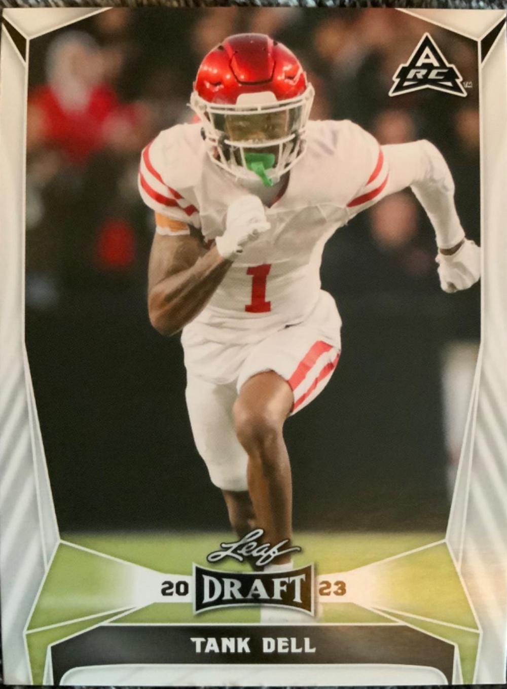 Tank Dell #38 Football Cards 2023 Leaf Draft