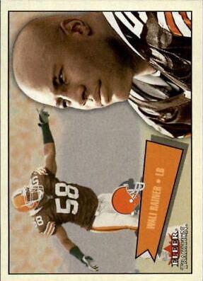 Wali Rainer #49 Football Cards 2001 Fleer