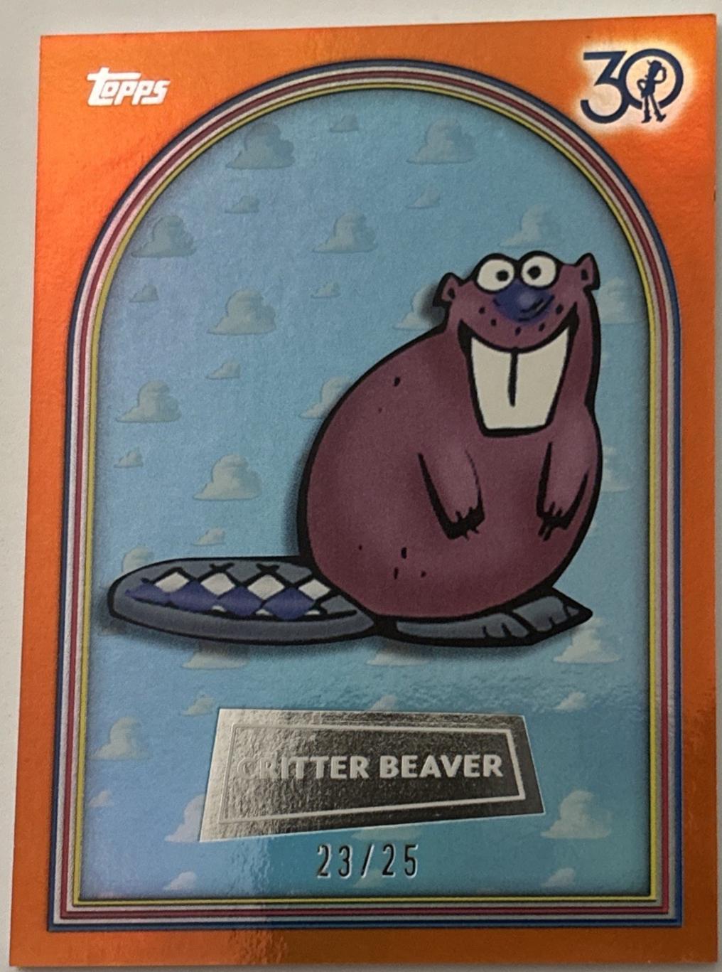 Critter Beaver [Orange Foil] #63