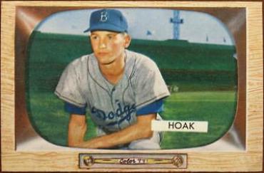 Don Hoak #21 Baseball Cards 1955 Bowman