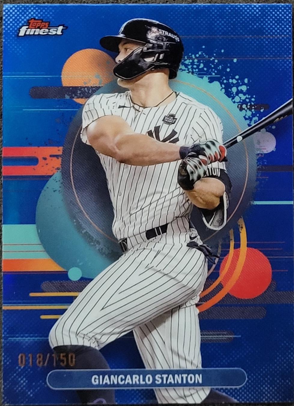 Giancarlo Stanton [Blue Refractor] #105