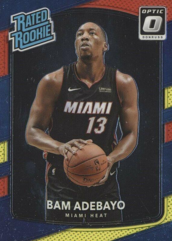 Bam Adebayo [Red, Yellow] #187 Prices [Rookie] | 2017 Panini