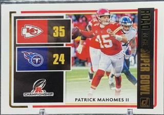 Patrick Mahomes II Road to the Super Bowl Conf Champ