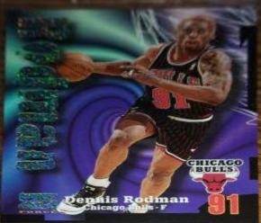 Dennis Rodman [Rave] #91 Prices | 1997 Skybox Z Force | Basketball z force rave dennis rodman /399