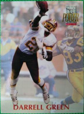 Darrell Green #28 Football Cards 1992 Pro Set Power